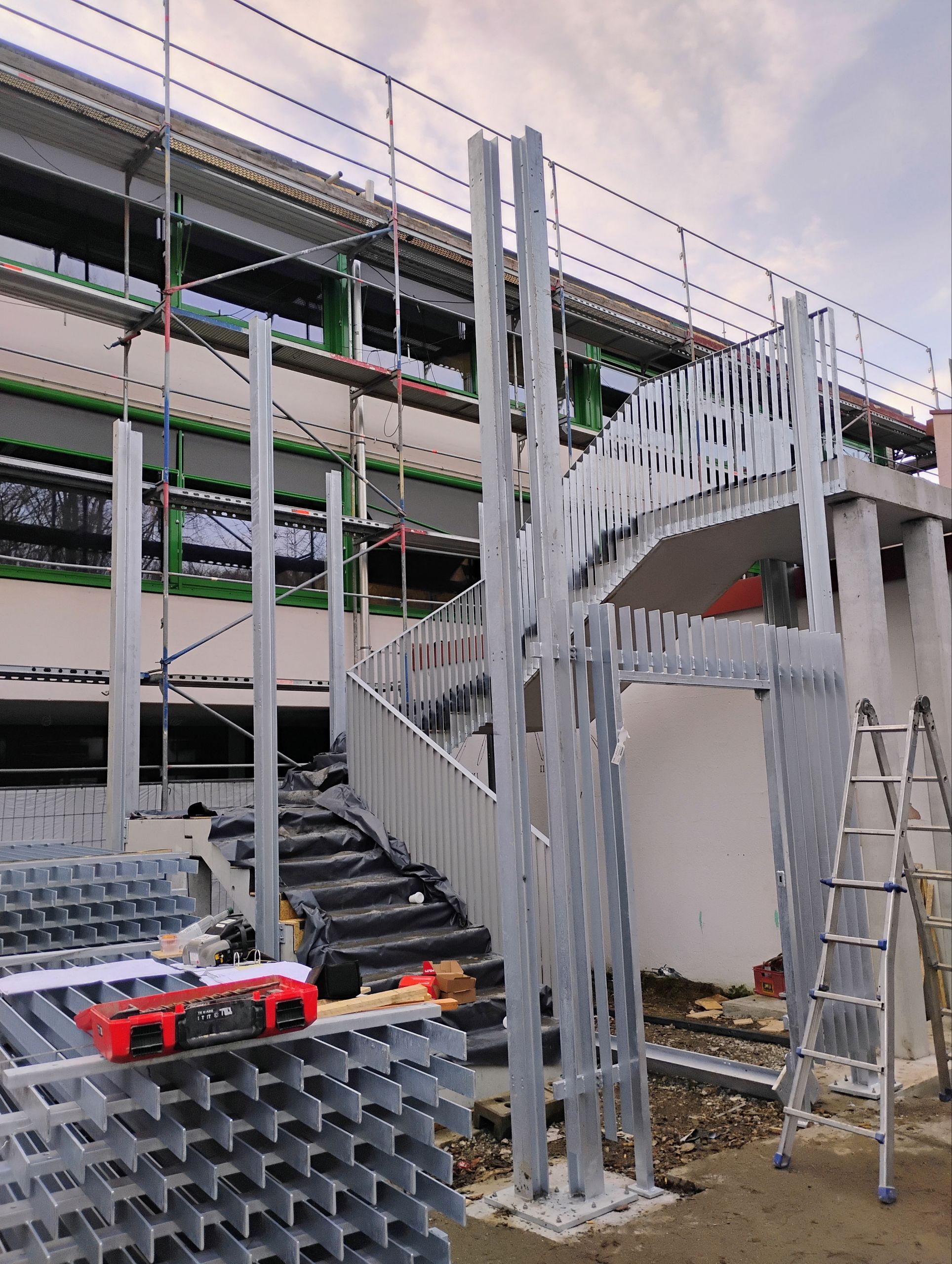 Treppenanlage - Beilstein Bauteil C - 2